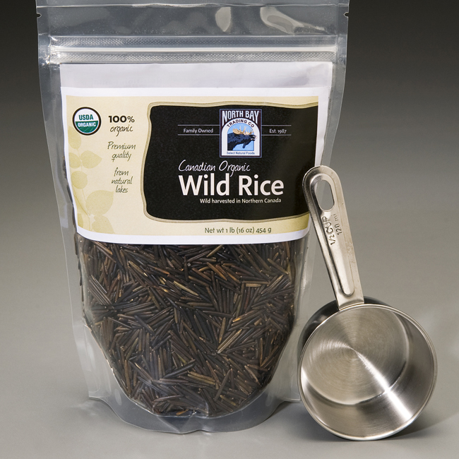 Canadian Organic Wild Rice Retail Bag