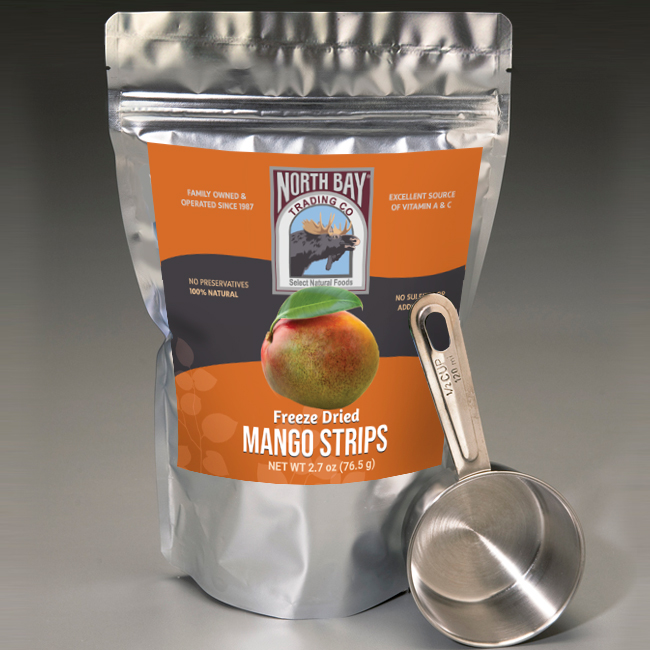 Freeze Dried Mango Strips