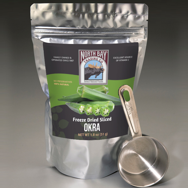 Freeze Dried Okra