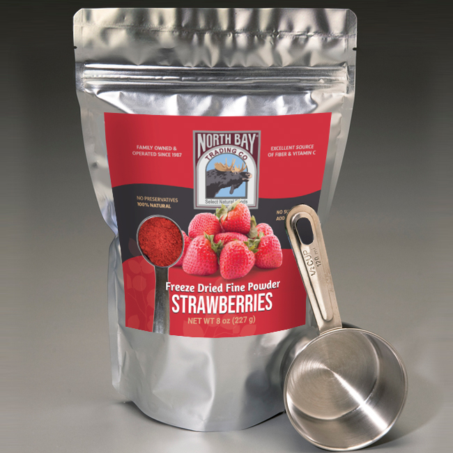 Freeze Dried Strawberry Powder Fine