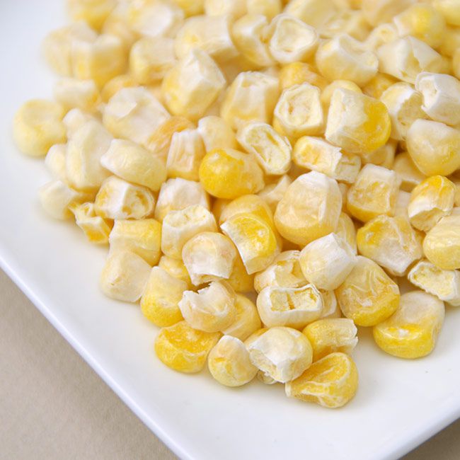 Freeze Dried Organic Super Sweet Corn