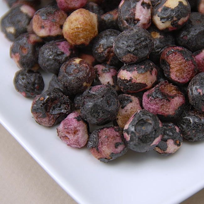 Freeze Dried Organic Cultivated Blueberries