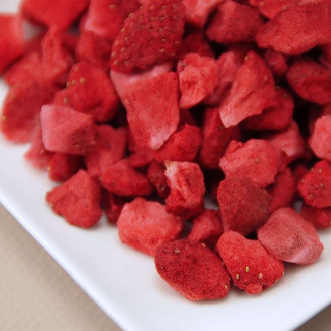 Freeze Dried Strawberries Diced