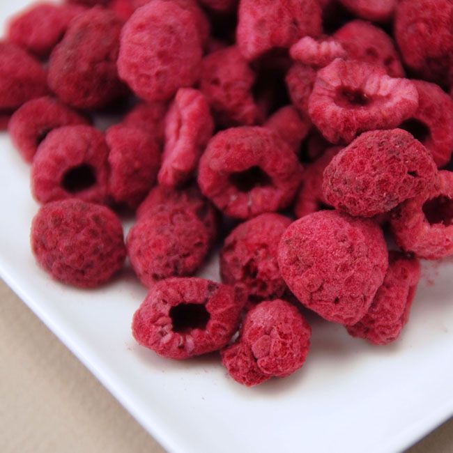 Freeze Dried Organic Whole Raspberries