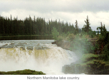 Northern Manitoba lake country